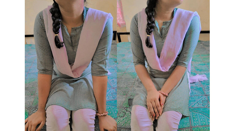 Horney_Ankita: 인도 마을 소녀 쪼이는 보지 섹스 