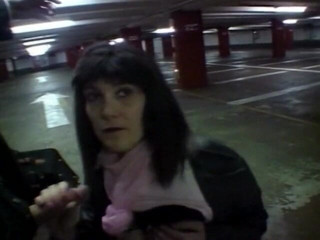 European Classics: Parking lot fuck with slutty brunette
