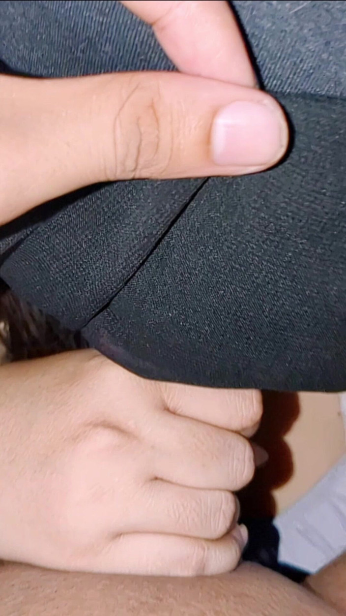Creamy pussy: 배고픈 와이프가 입에 대고 존나게 먹어