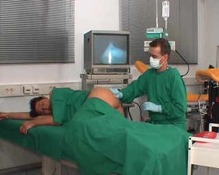Rubber & Clinic Studio - 1ATOYS: Gyno fetish - Colonoscopy anal exam