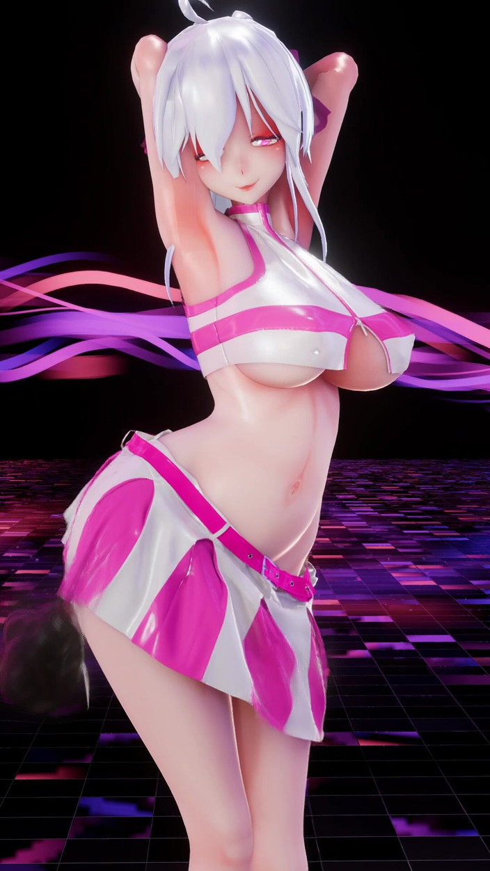 MikuMotion: [mmd] Haku-hip Bla Sway Šílený Pas Twisting Swing Extra anální kolík...