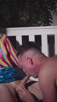 Pierce Paris Rips Tgirl Ria Bentley a New Asshole with Facial Reward