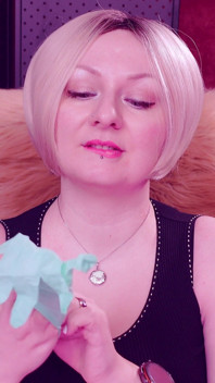 Asmr with Medical Gloves, Clicking and Clapping Hands. Arya Grander