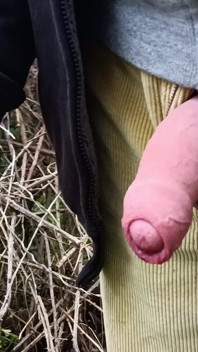 Açık havada kordon takıyor, mastürbasyon yapıyor ve ormanda boşalıyor - rockard daddy