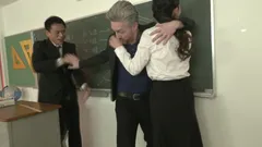 मीना असाही शिक्षक-अंतरजातीय तीन लोगों की चुदाई!