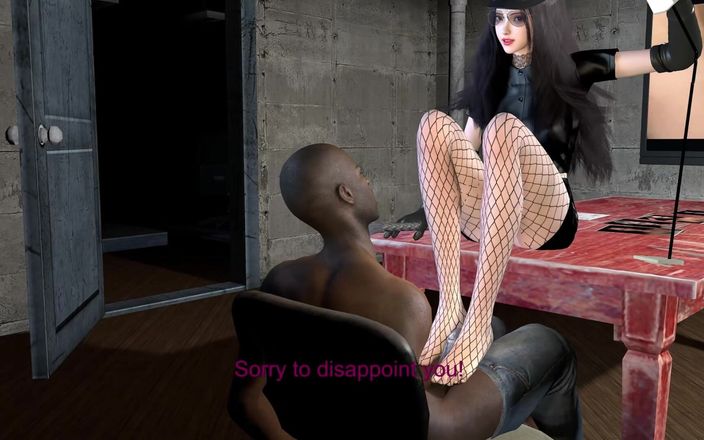 Why fuck so hard: 3Dセクシーな将校が彼女の濡れた猫をファックするために大きなペニスをからかう