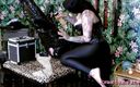 Domina Lady Vampira - SM Studio Femdom Empire: Control del orgasmo en esclavitud de papel de aluminio 2/2