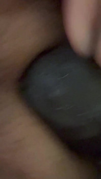 Enorm 3,7 tum bred dildo i min röv