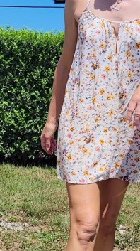 Summer Dress Piss Slut