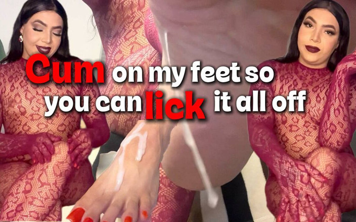 JessieRoss: Cum on My Feet so You Can Lick It All...