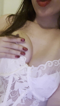 Boobs in White Lingerie