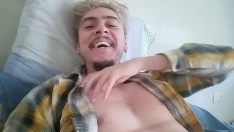 Tabasco Jake: Handsome Stud Waking up with Boner