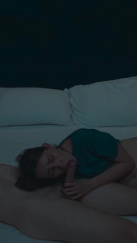 Step Mom Fucks with Step Son Till Twice Cum in Shared Hotel Room with One Bed