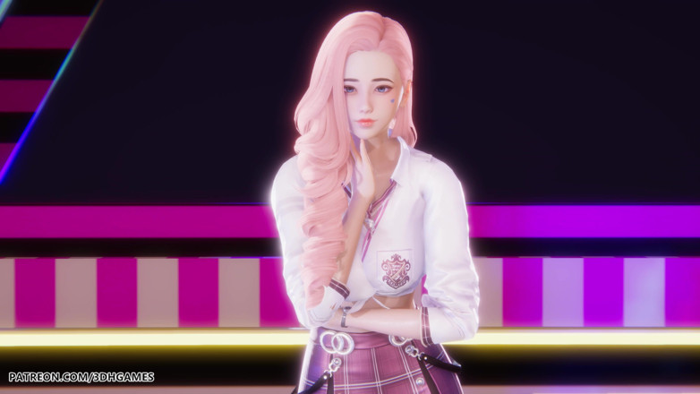 3D-Hentai Games: Newjeans - Asap - Striptis Seksi Seraphine