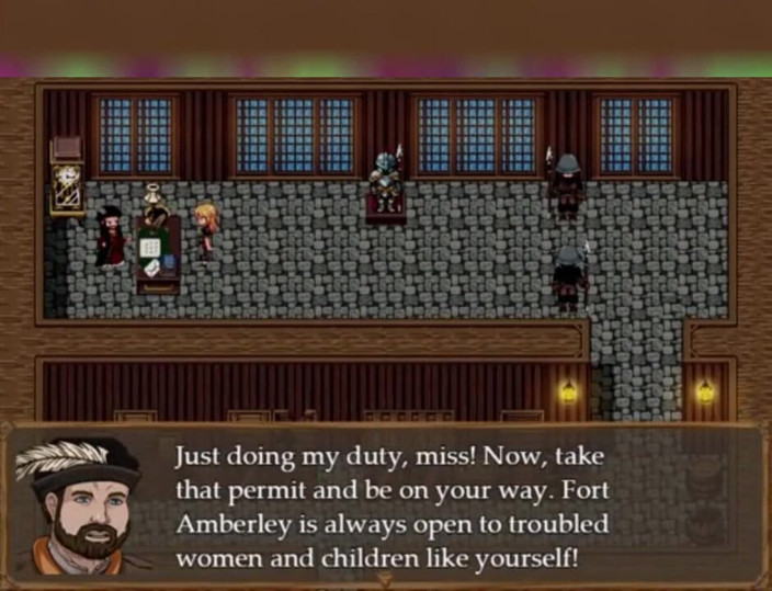 3DXXXTEEN2 Cartoon: Claires prövning i fort amberley. 3D-porr, tecknad sex