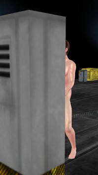 Animated 3D Gay Cartoon Porn - Standing Fuck to Floor Riding in Space Station
