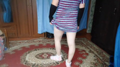 Stunning Sissy Looking Beautiful While Being Naughty Tonight