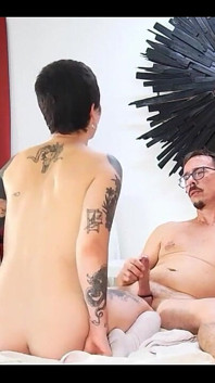 Anal Dildo Ride and Handjob Love Art