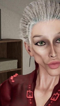70 Yo Granny with Implants Is Super Sexy