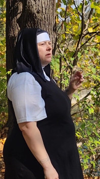 Palenie ciężarnej zakonnicy