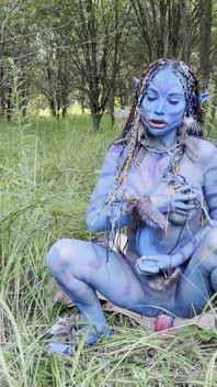 Avatar Monika Fox Big Prolapse, Hard Dildo Anal and Pussy Fuck, Squirt in Nature