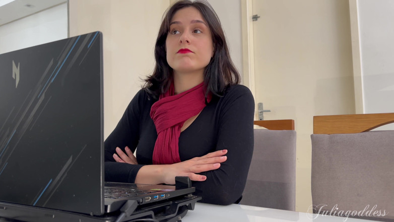 Shamelesscouple: Terapia de paja dominante - semen solo cuando permito