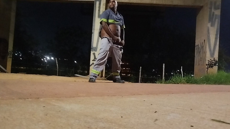 TheBlacKHunterr: Мастурбация на улице