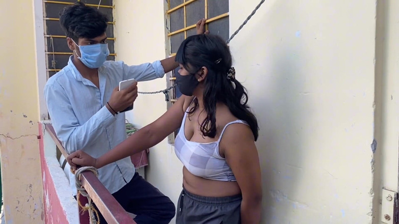 Indian Teen Girl's: Outdoor Sex Stepbrother and Stepsister Outside Door Romance and Sex...