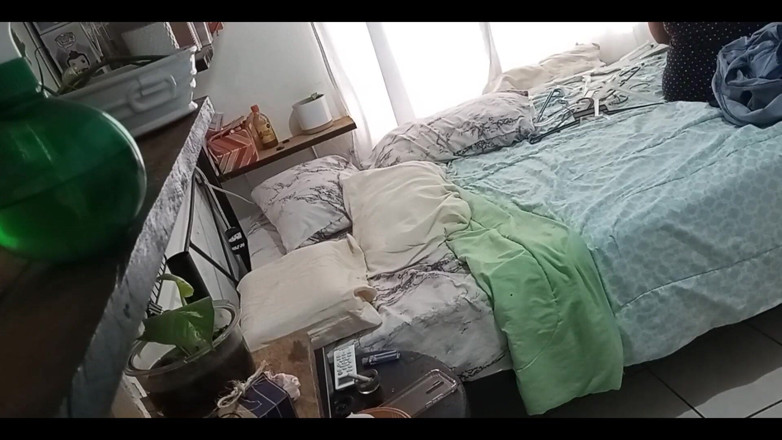 Karmicoxv: Mature MILF Cleaning Her Room 1