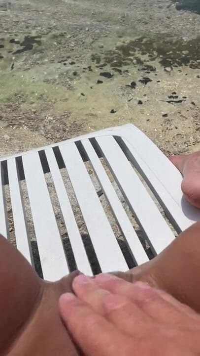 Spuirtcouplexxxx: Mega tryska na plaży w Valalta w pobliżu hotelu Schweinchenstrand...