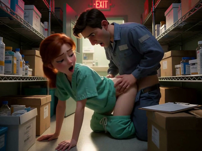 My night collection: The Blowjob-giving Nurse, Famous Among Doctors and Nurses, Relieves Them...
