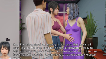 Johannes Gaming: Masehi #24 dia hamil dan bergabung dengan harem telanjang kami
