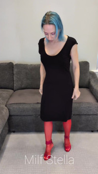 Little Black Dress & Red Heels