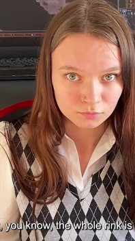 Stepdaughter Prevents Stepfather Play a Computer Game. but She Sucks Dick Well with a Swallow Part 1