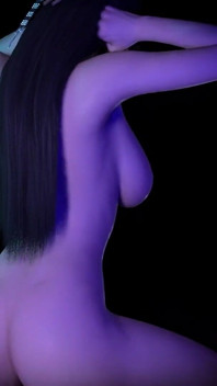 3D Busty Slut Asian Whore Naked Her Perfect Ass Cheating with BBC