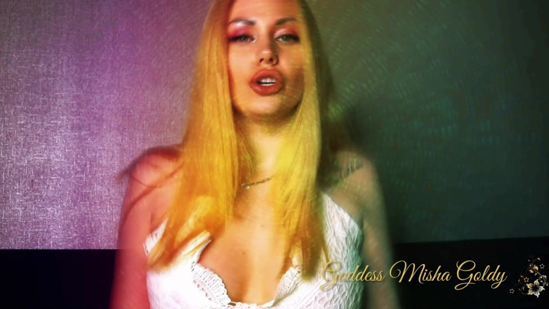 Goddess Misha Goldy: Hipnotyzujące ASMR &amp; JOI! Im bardziej cię upokarzam, tym trudniej ci...