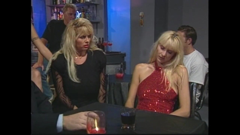 Vintage megastore: Hot Vintage Blonde in Latex Dress Fucking with a Big...