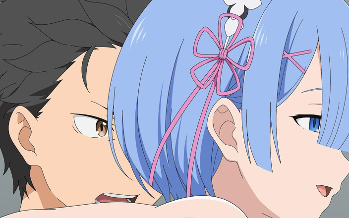 Hentai ZZZ: スバルレム アナル中出 Re ゼロ変態 無検閲アニメーション