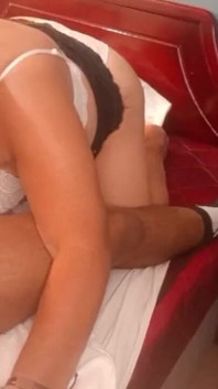 My MILF Neighbor Sucking Cock When My Wife Isn't Home
