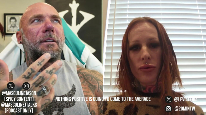 Raw and Uncensored with Masculine Jason: Porn Star Confessions - Levia Feria Episod 193