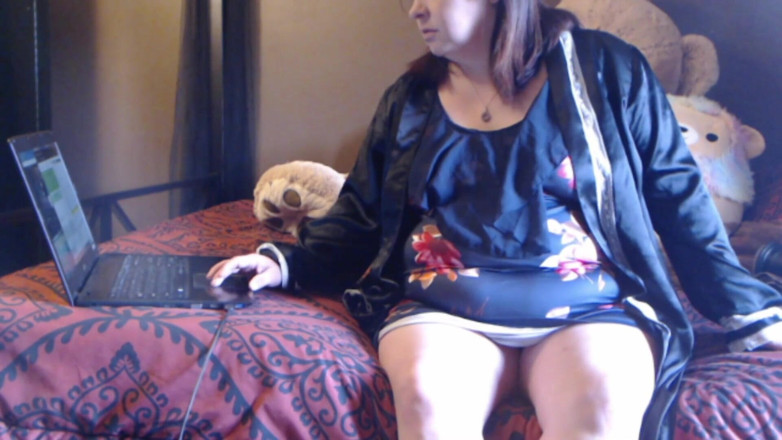 SexyNEBBW: Sexy BBW mit zwei loch, cam