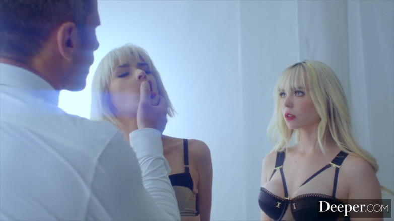 Deeper: Deeper jessie e lilly hanno un cosa a tre in...