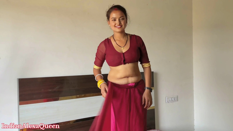 IndianAlexaQueen: Desi Dorf-stiefschwester kam vom Markt nach hause und Sie sah,...