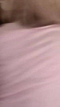 Lesbian Three Playful College Girls Pillow Fighting on Girls Night