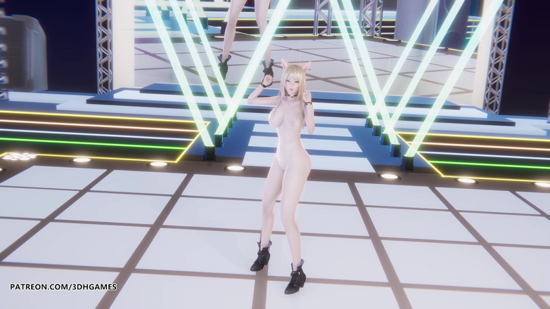 3D-Hentai Games: [Mmd] T-Ara - atât de nebună Ahri Sexy Nud Dance League...