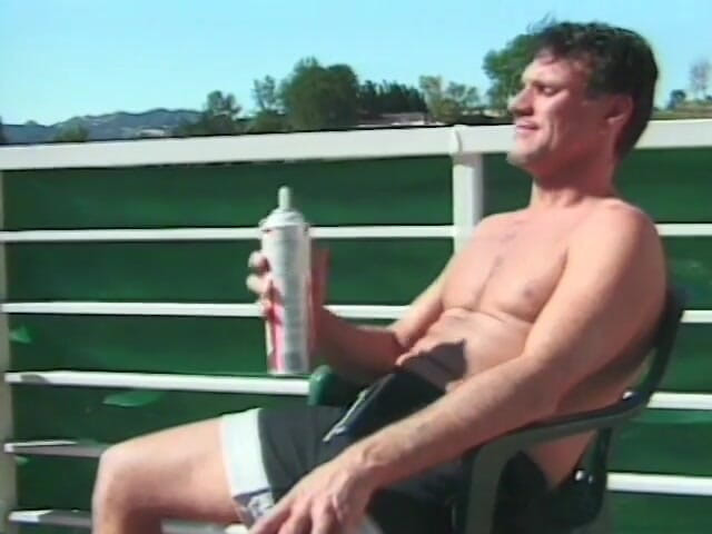 Sex Karma: Hot brunette and stud get covered with whipped cream