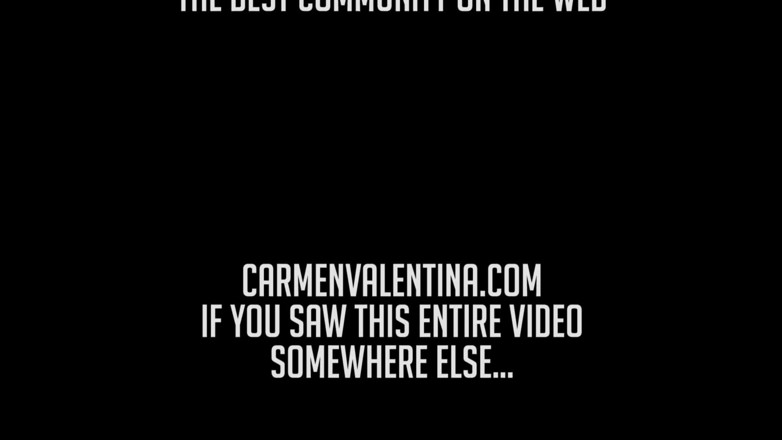 Carmen Valentina: Carmen Valentina &amp; Harmonie Marquis interracial pussy play!!