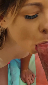 Cleo Plays with Herself Before Taking Her Stepdad Deep