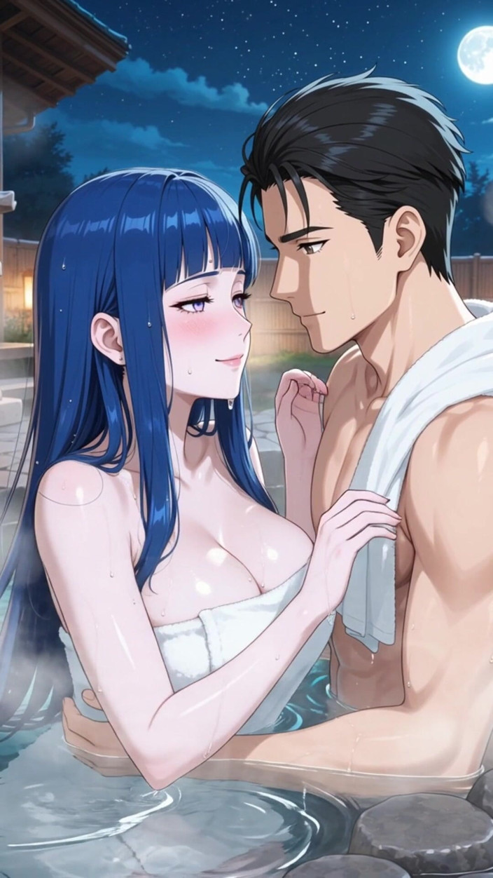 Sdanimacionescol: L'ex entra nella jacuzzi, seduce lei e Hinata finisce per...
