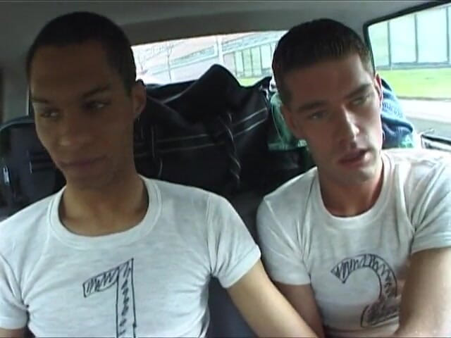 Hot Boys: Handsome jock fingers and slams his bf's butt hole